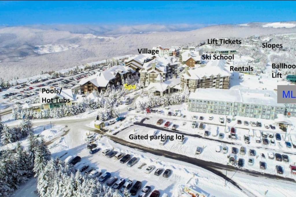 Mountain Lodge Getaway, Ski-In/Ski-Out, Heart Of The Village Snowshoe Exterior foto